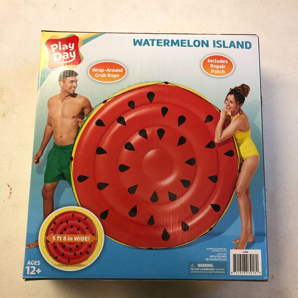 Watermelon Island pool float - Picture 2 of 2